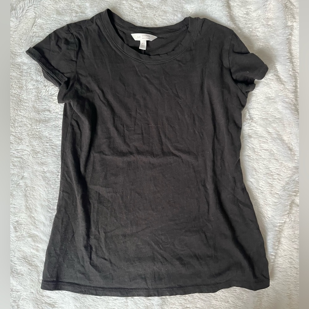 Plain Black Tee
